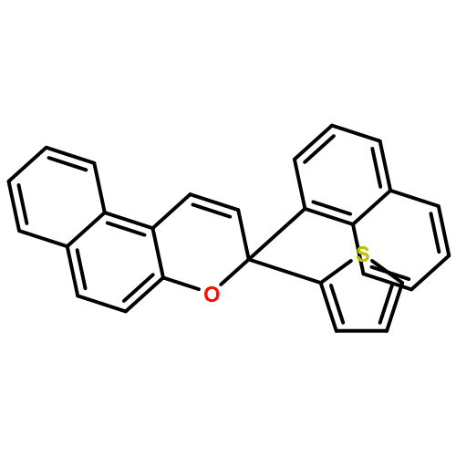 3H-Naphtho[2,1-b]pyran, 3-(1-naphthalenyl)-3-(2-thienyl)-
