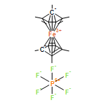 Ferrocenium, 1,1',2,2',3,3',4,4',5,5'-decamethyl-, hexafluorophosphate(1-) (1:1)
