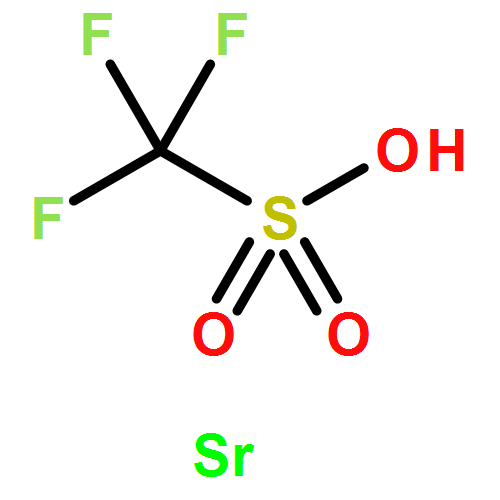 Methanesulfonic acid, 1,1,1-trifluoro-, strontium salt (2:1)