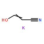 2-Propenenitrile, 3-hydroxy-, potassium salt (9CI)