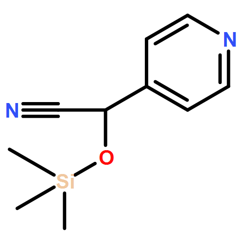 4-Pyridineacetonitrile, α-[(trimethylsilyl)oxy]-