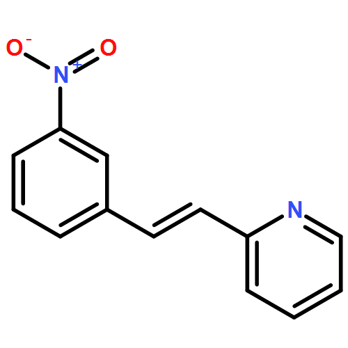 Pyridine, 2-[(1E)-2-(3-nitrophenyl)ethenyl]-