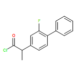 [1,1'-Biphenyl]-4-acetyl chloride, 2-fluoro-α-methyl-