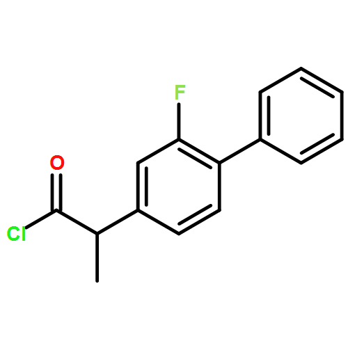[1,1'-Biphenyl]-4-acetyl chloride, 2-fluoro-α-methyl-