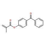 2-Propenoic acid, 2-methyl-, 4-benzoylphenyl ester