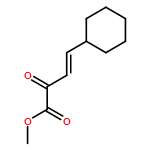 3-Butenoic acid, 4-cyclohexyl-2-oxo-, methyl ester, (3E)-