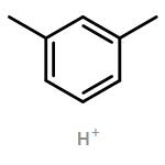 Benzene, 1,3-dimethyl-, conjugate acid (1:1)
