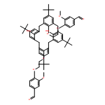 Benzaldehyde, 4,4'-[[5,11,17,23-tetrakis(1,1-dimethylethyl)-26,28-dihydroxypentacyclo[19.3.1.13,7.19,13.115,19]octacosa-1(25),3,5,7(28),9,11,13(27),15,17,19(26),21,23-dodecaene-25,27-diyl]bis(oxy-2,1-ethanediyloxy)]bis[3-methoxy-
