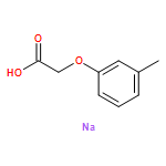 Acetic acid, 2-(3-methylphenoxy)-, sodium salt (1:1)