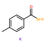 Benzenecarboselenoic acid, 4-methyl-, potassium salt (1:1)