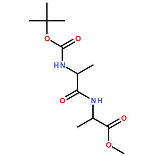 D-Alanine, N-[(1,1-dimethylethoxy)carbonyl]-D-alanyl-, methyl ester