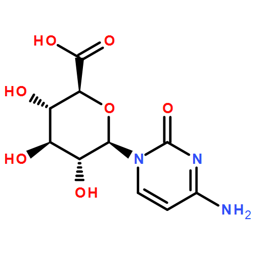 β-D-Glucopyranuronic acid, 1-(4-amino-2-oxo-1(2H)-pyrimidinyl)-1-deoxy-