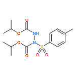 1,2-Hydrazinedicarboxylic acid, 1-[(4-methylphenyl)sulfonyl]-, 1,2-bis(1-methylethyl) ester