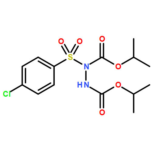 1,2-Hydrazinedicarboxylic acid, 1-[(4-chlorophenyl)sulfonyl]-, 1,2-bis(1-methylethyl) ester