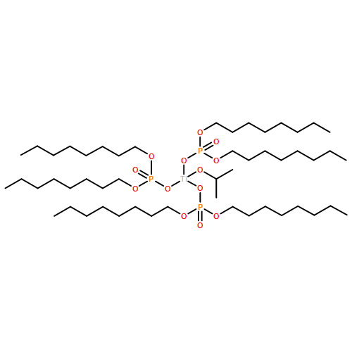 Titanium, tris(dioctyl phosphato-κO'')(2-propanolato)-, (T-4)-