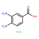 Benzoic acid, 3,4-diamino-, hydrochloride (1:2)
