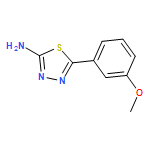 1,3,4-Thiadiazol-2-amine, 5-(3-methoxyphenyl)-