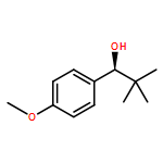 Benzenemethanol, α-(1,1-dimethylethyl)-4-methoxy-, (αS)-