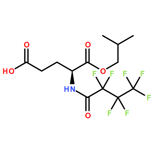 L-Glutamic acid, N-(2,2,3,3,4,4,4-heptafluoro-1-oxobutyl)-, 1-(2-methylpropyl) ester