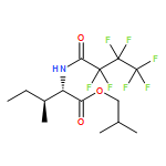 L-Isoleucine, N-(2,2,3,3,4,4,4-heptafluoro-1-oxobutyl)-, 2-methylpropyl ester