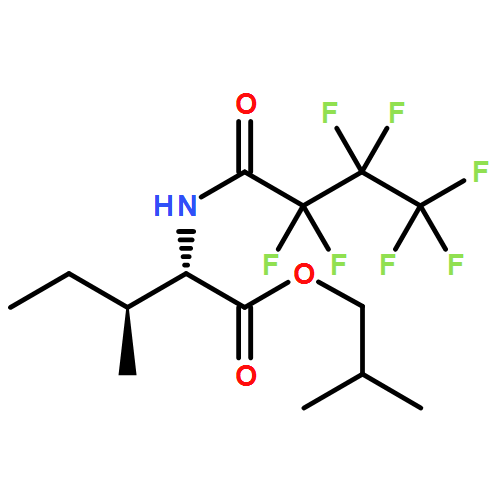 L-Isoleucine, N-(2,2,3,3,4,4,4-heptafluoro-1-oxobutyl)-, 2-methylpropyl ester