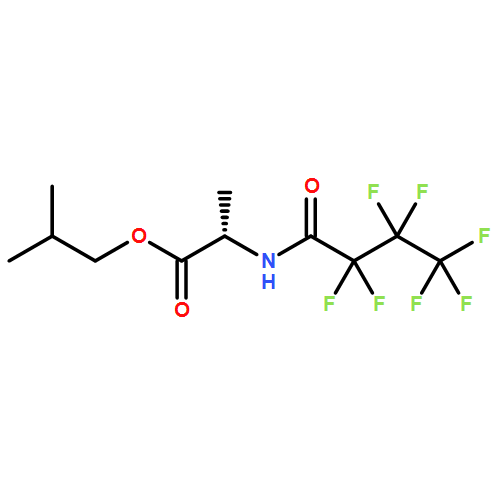 L-Alanine, N-(2,2,3,3,4,4,4-heptafluoro-1-oxobutyl)-, 2-methylpropyl ester