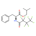 L-Phenylalanine, N-(2,2,3,3,4,4,4-heptafluoro-1-oxobutyl)-, 2-methylpropyl ester