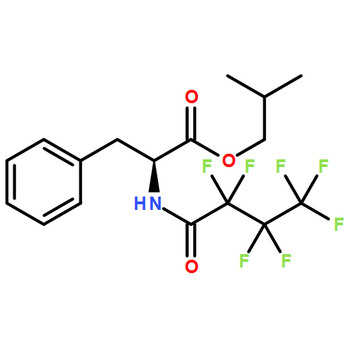L-Phenylalanine, N-(2,2,3,3,4,4,4-heptafluoro-1-oxobutyl)-, 2-methylpropyl ester