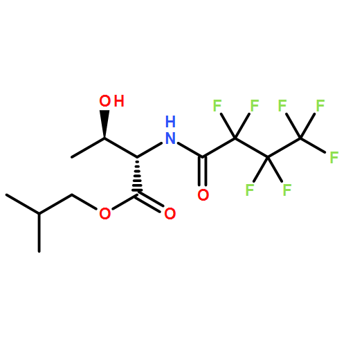 L-Threonine, N-(2,2,3,3,4,4,4-heptafluoro-1-oxobutyl)-, 2-methylpropyl ester