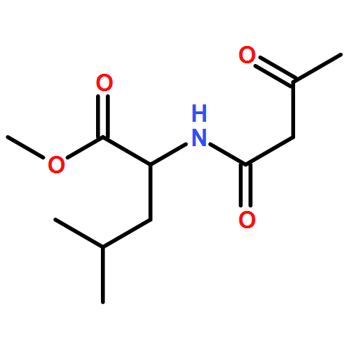 L-Leucine, N-(1,3-dioxobutyl)-, methyl ester