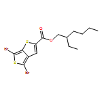 Thieno[3,4-b]thiophene-2-carboxylic acid, 4,6-dibromo-, 2-ethylhexyl ester
