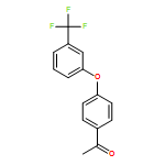 Ethanone, 1-[4-[3-(trifluoromethyl)phenoxy]phenyl]-
