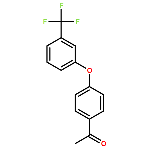 Ethanone, 1-[4-[3-(trifluoromethyl)phenoxy]phenyl]-