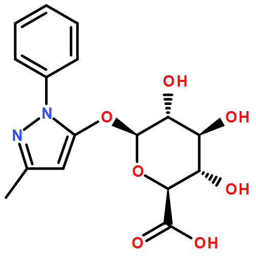 β-D-Glucopyranosiduronic acid, 3-methyl-1-phenyl-1H-pyrazol-5-yl