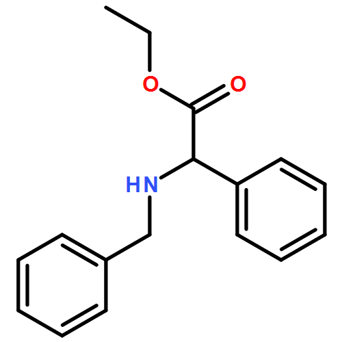 Benzeneacetic acid, α-[(phenylmethyl)amino]-, ethyl ester
