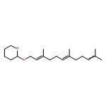 2H-Pyran, tetrahydro-2-[[(2E,6E)-3,7,11-trimethyl-2,6,10-dodecatrien-1-yl]oxy]-