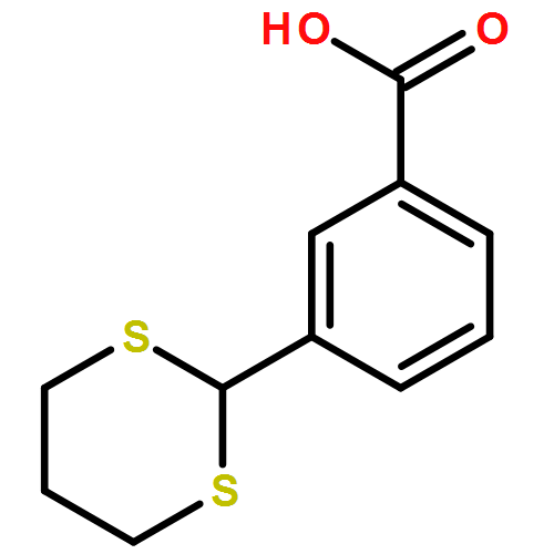 Benzoic acid, 3-(1,3-dithian-2-yl)-