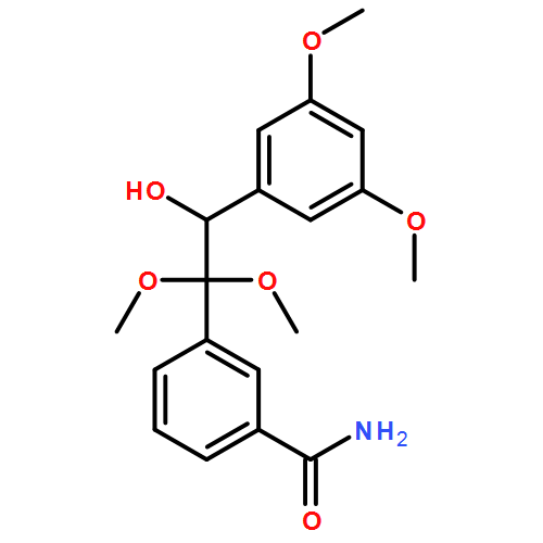 Benzamide, 3-[2-(3,5-dimethoxyphenyl)-2-hydroxy-1,1-dimethoxyethyl]-