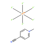 Pyridinium, 4-cyano-1-methyl-, hexafluorophosphate(1-) (1:1)