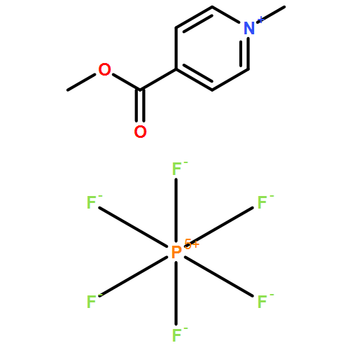 Pyridinium, 4-(methoxycarbonyl)-1-methyl-, hexafluorophosphate(1-) (1:1)