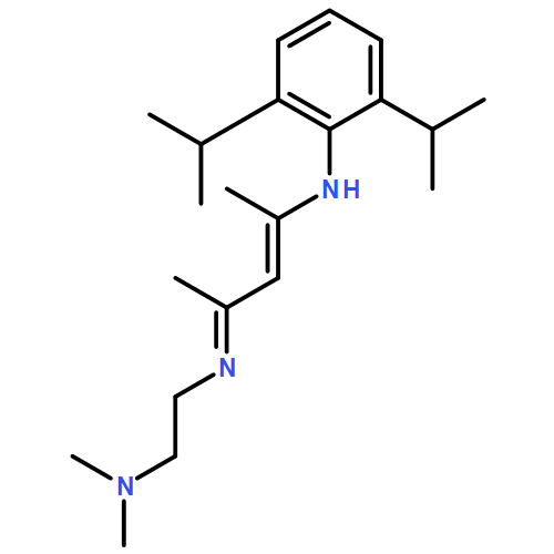 1,2-Ethanediamine, N2-[3-[[2,6-bis(1-methylethyl)phenyl]amino]-1-methyl-2-buten-1-ylidene]-N1,N1-dimethyl-