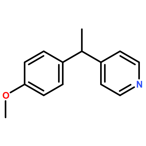 Pyridine, 4-[1-(4-methoxyphenyl)ethyl]-