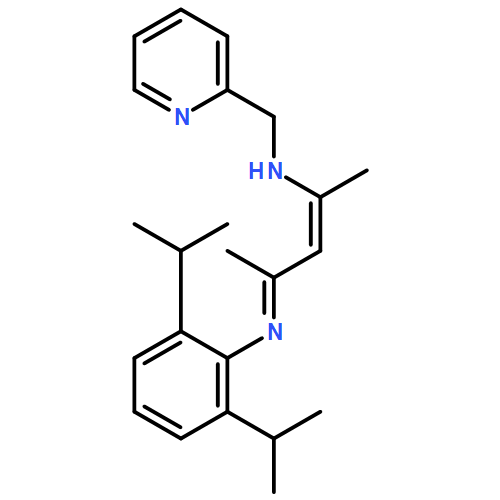 2-Pyridinemethanamine, N-[3-[[2,6-bis(1-methylethyl)phenyl]imino]-1-methyl-1-buten-1-yl]-