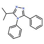 4H-1,2,4-Triazole, 3-(1-methylethyl)-4,5-diphenyl-
