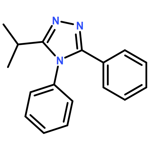 4H-1,2,4-Triazole, 3-(1-methylethyl)-4,5-diphenyl-