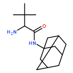 Butanamide, 2-amino-3,3-dimethyl-N-tricyclo[3.3.1.13,7]dec-1-yl-, (2S)-