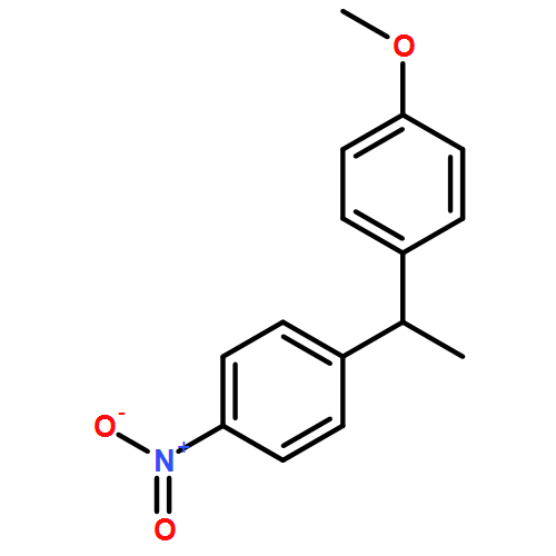 Benzene, 1-methoxy-4-[1-(4-nitrophenyl)ethyl]-