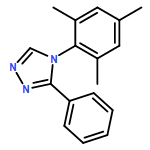 4H-1,2,4-Triazole, 3-phenyl-4-(2,4,6-trimethylphenyl)-