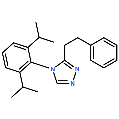 4H-1,2,4-Triazole, 4-[2,6-bis(1-methylethyl)phenyl]-3-(2-phenylethyl)-