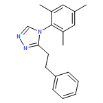 4H-1,2,4-Triazole, 3-(2-phenylethyl)-4-(2,4,6-trimethylphenyl)-